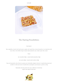 a page with a picture of a plate of food