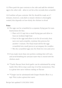 a sheet of paper with instructions on how to make a pizza