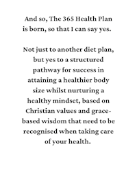 a poster with the words, and the 365 health plan is born that i can say