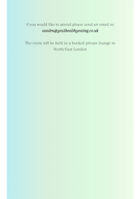 a flyer with the text,'you're welcome to stay here'