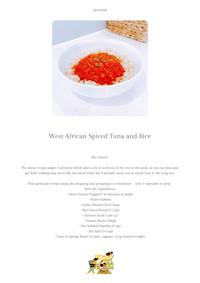 a photo of a website with a recipe for asian spiced tofu and rice